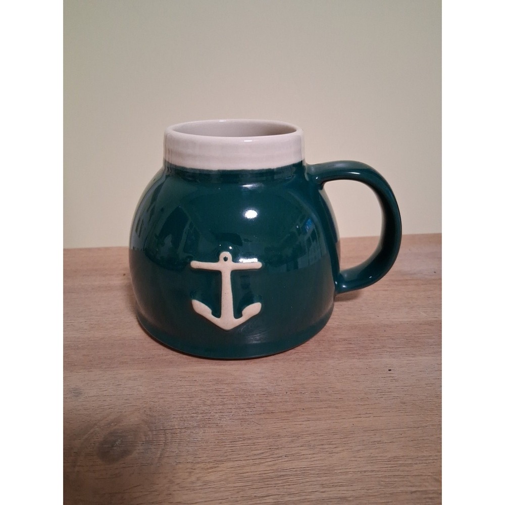 Feltman Langer Nautical Stoneware Mug.
